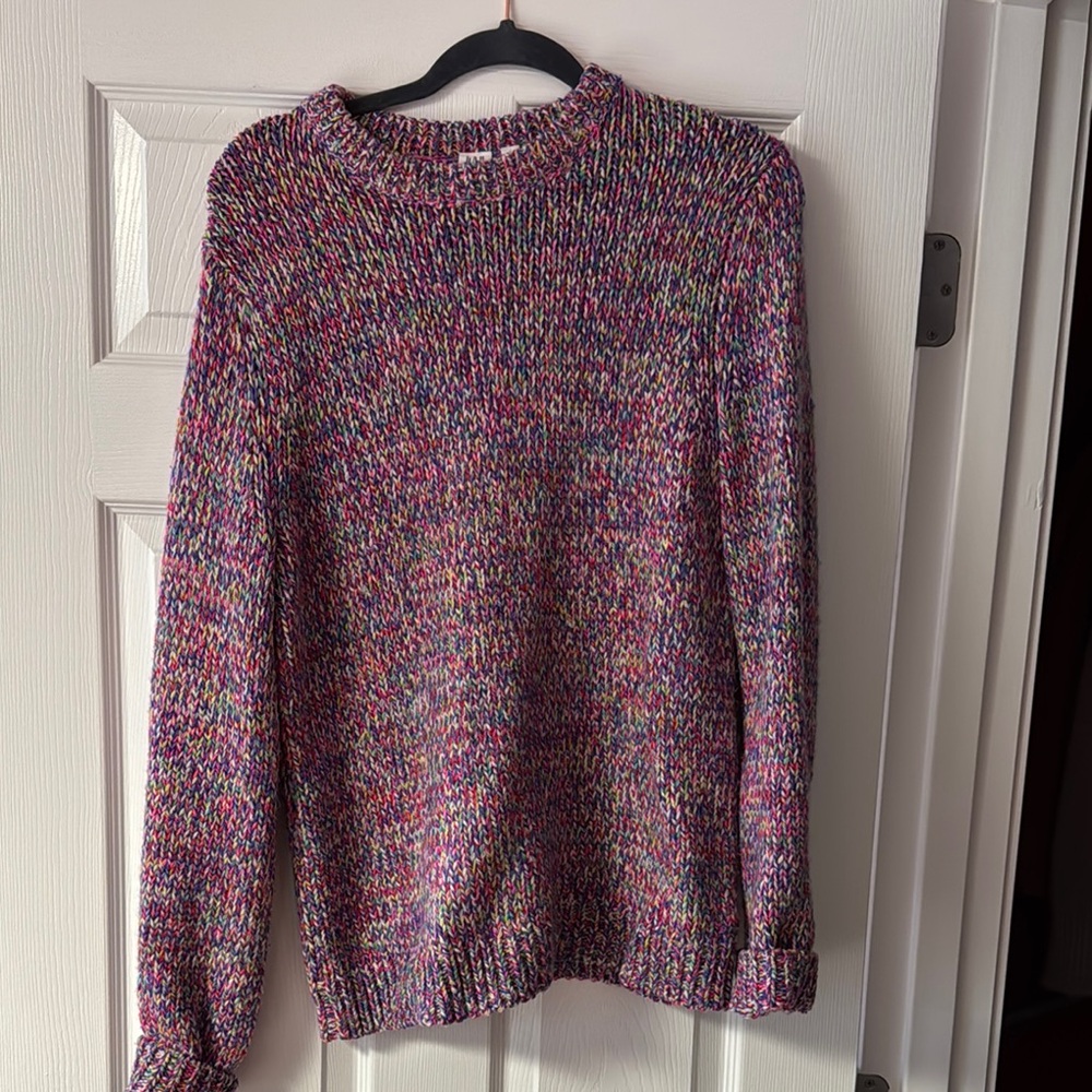 Multicolor Knit Women's Sweater